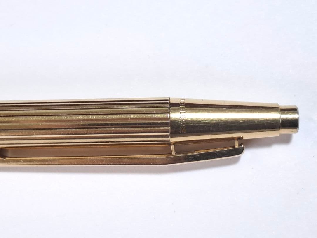 最初期　美品　モンブラン　ノブレス　シャープ0.9　ゴールドライン　No1547