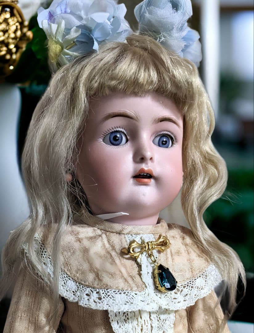 ドイツ・シモン&ハルビック オールオリジナル アンティーク ビスクドール