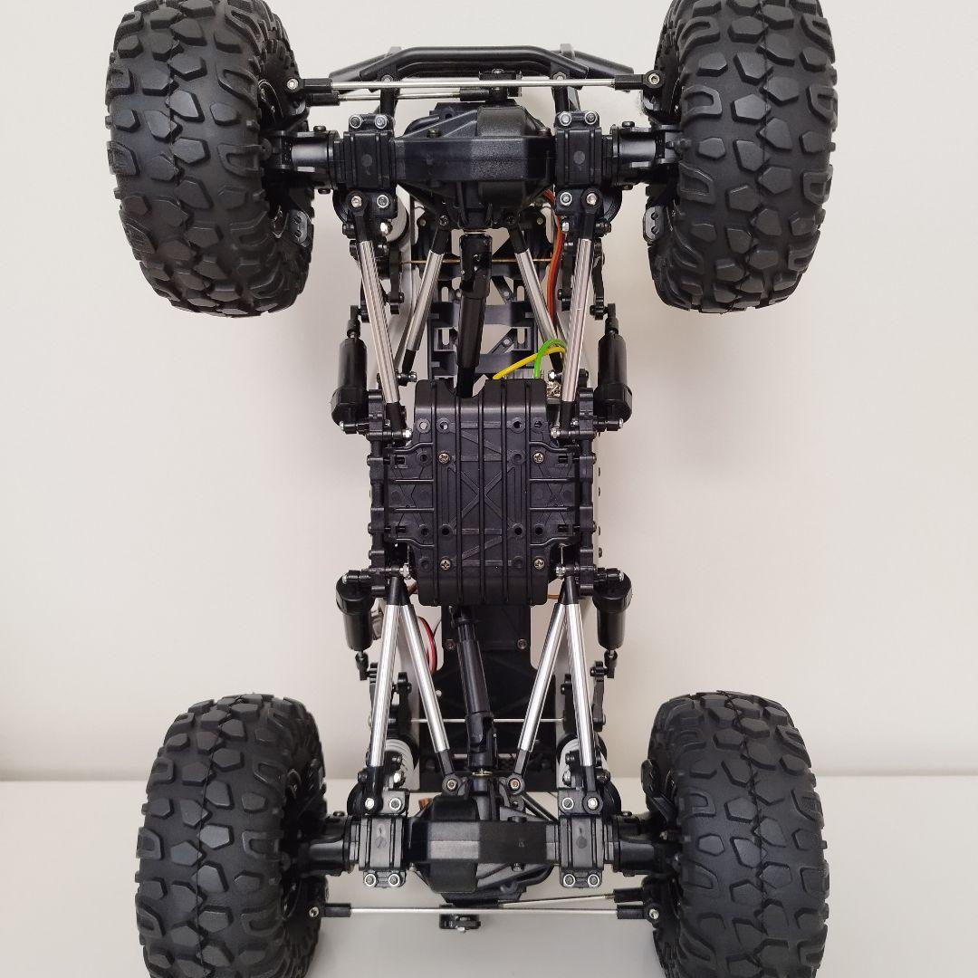 タミヤ CR01 ロックソッカー クローラー 4ws化 オプションあり - メルカリ