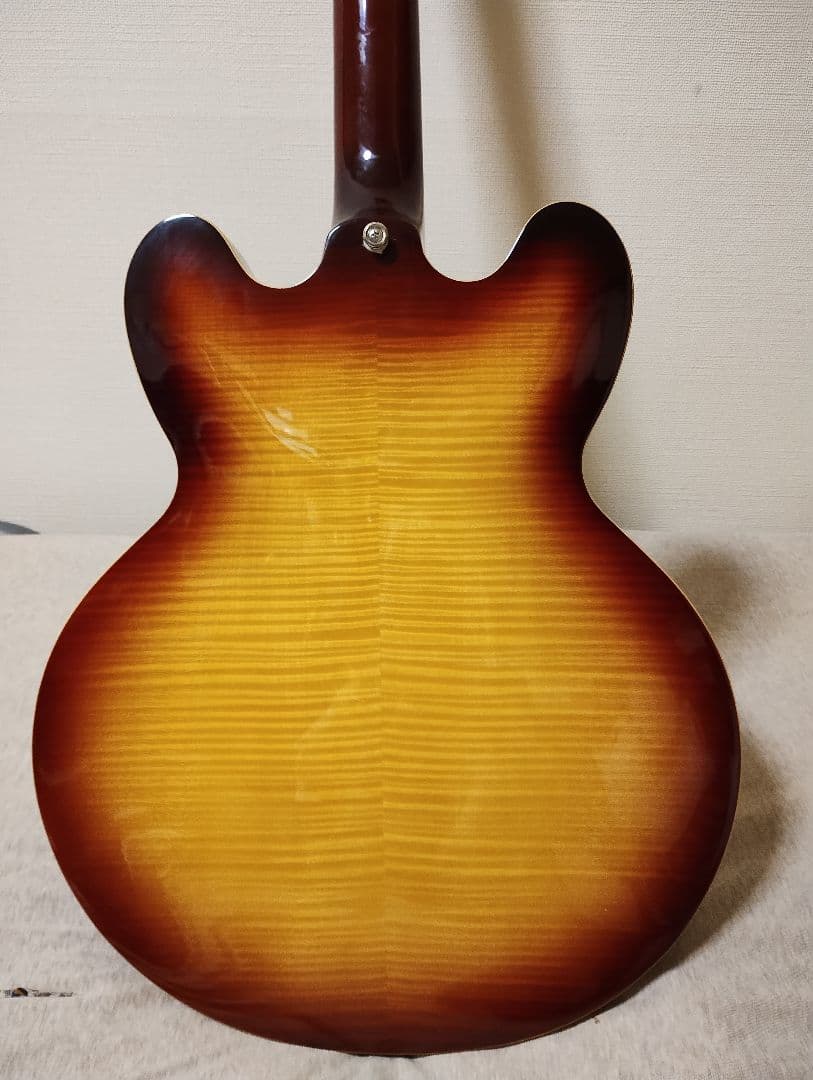 T！Epiphone ES-335 Figured IG/美品/Hケース