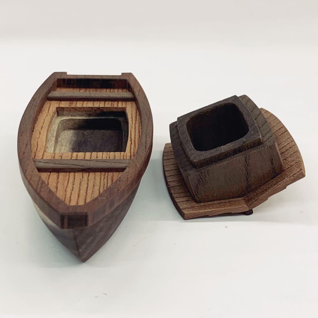 香合 木地寄 屋形舟】小松一徳 共箱 - メルカリ