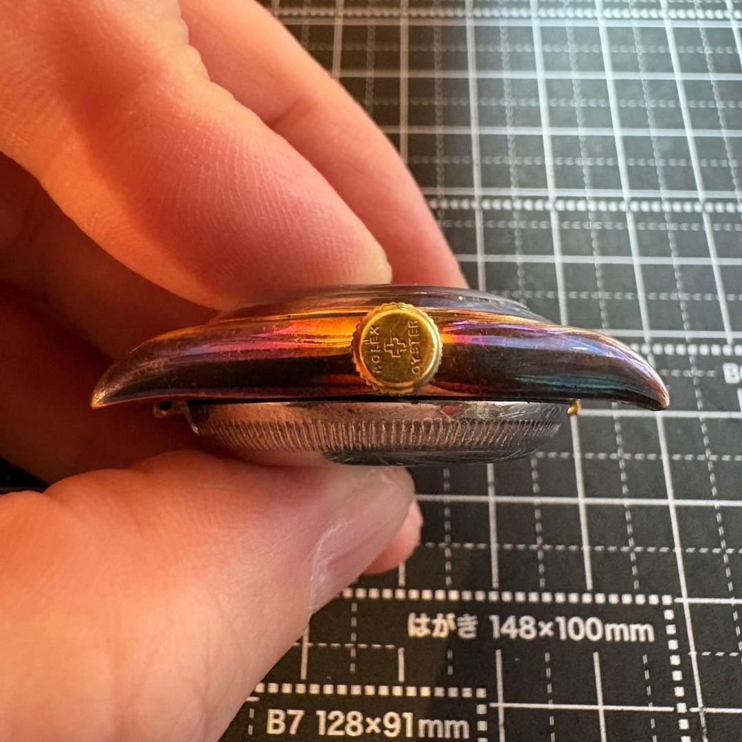 ROLEX バブルバック10KYGステンバック1944年製自動巻き