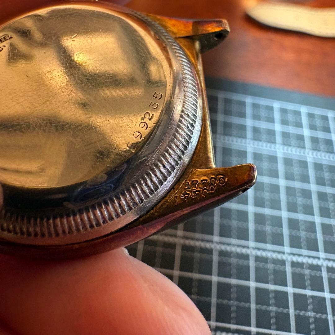 ROLEX バブルバック10KYGステンバック1944年製自動巻き