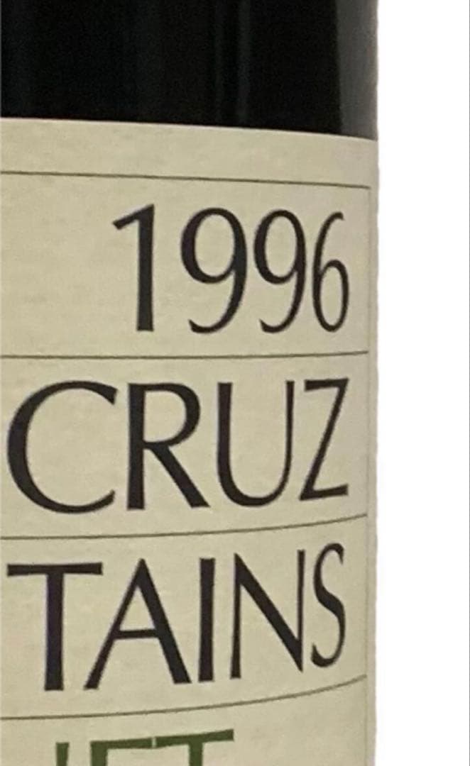 リッジ 1996 サンタクルーズ マウンテンズ カベルネ ヴィンテージワイン 赤