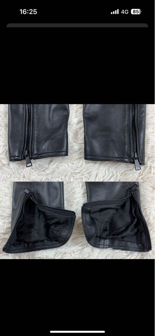 値引きしました！】美品アウール イタリアンレザー ジャケット