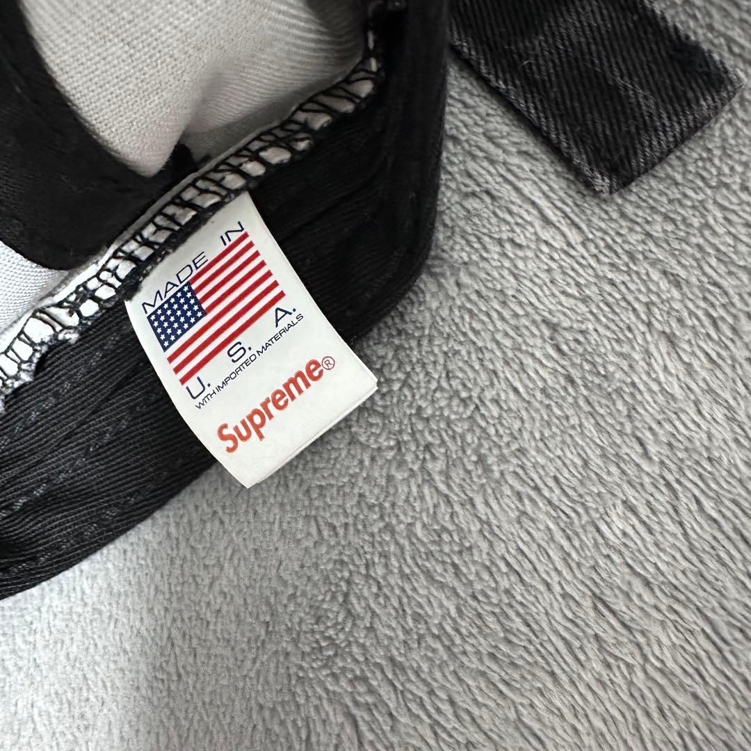 Supreme ブラックキャップ Sロゴ刺繍 - メルカリ