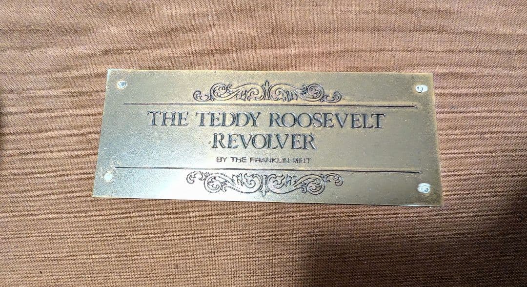 フランクリンミント　テディ　ルーズベルト　リボルバー