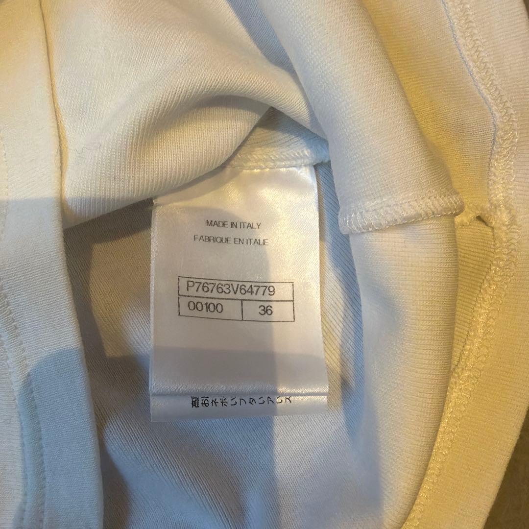 CHANEL 刺繍ロゴパッチ タンクトップ