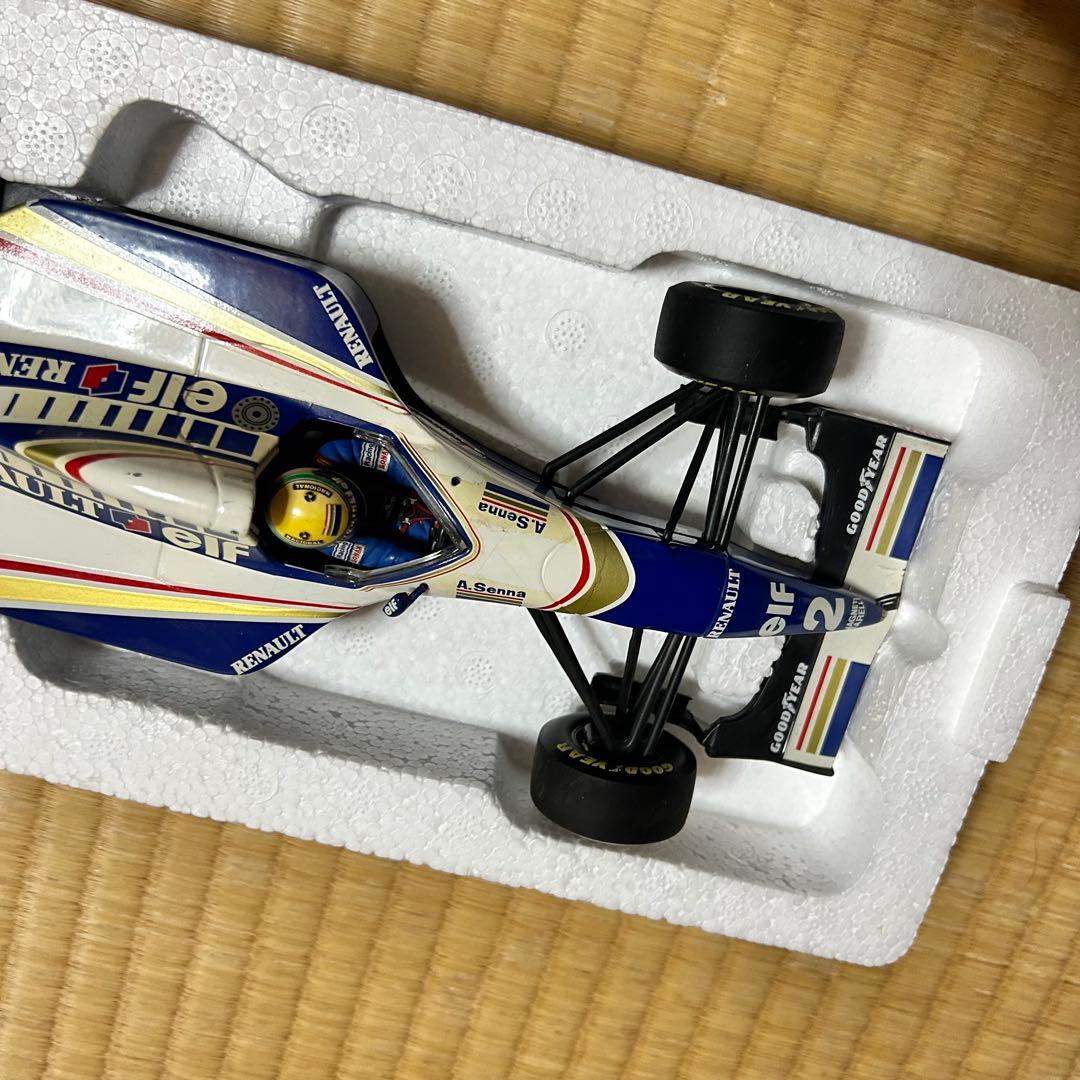 Ayrton Senna ルノー F1ミニカー 1/18スケールサンマリノ