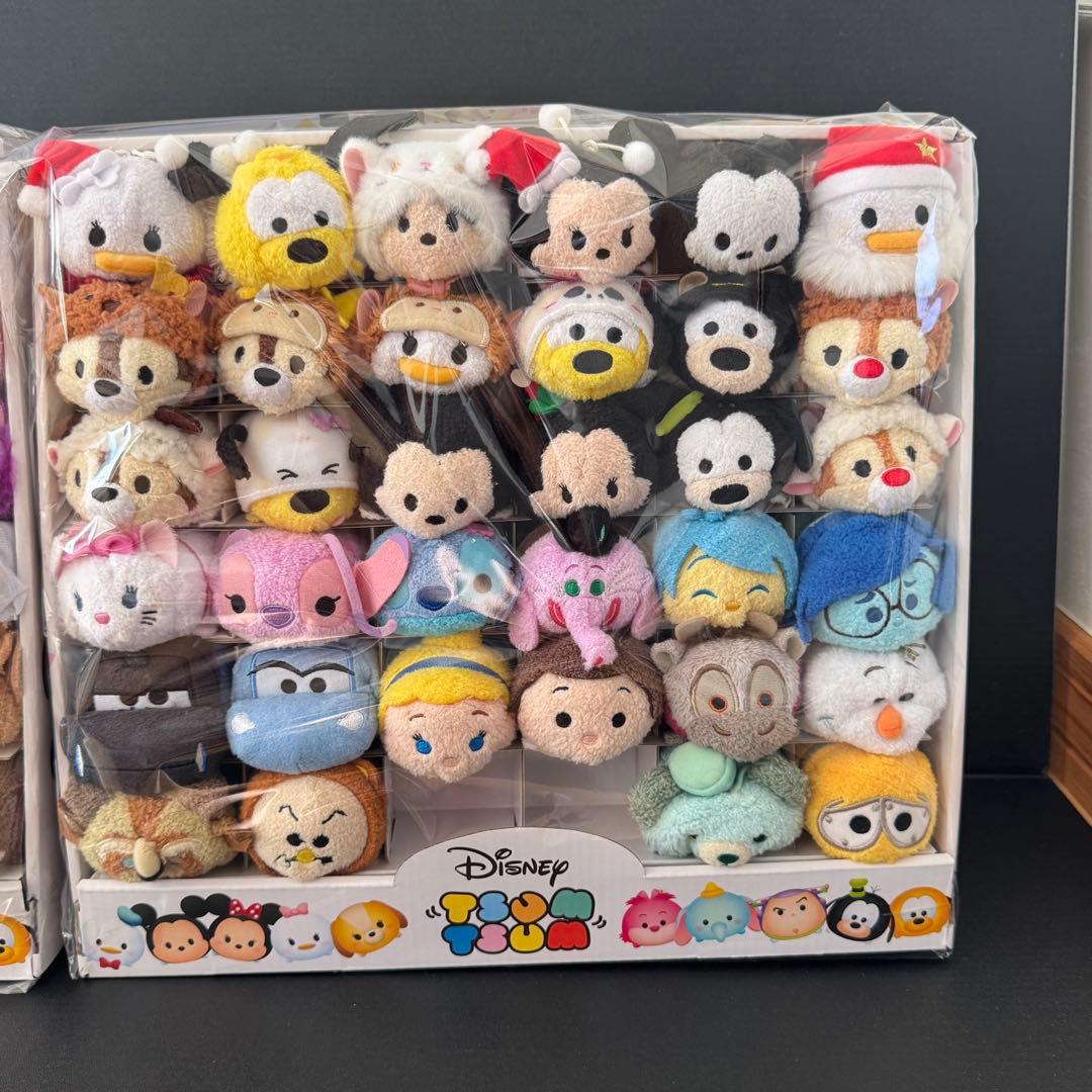 【美品】ツムツム 68体＋紙製収納BOX2個セット