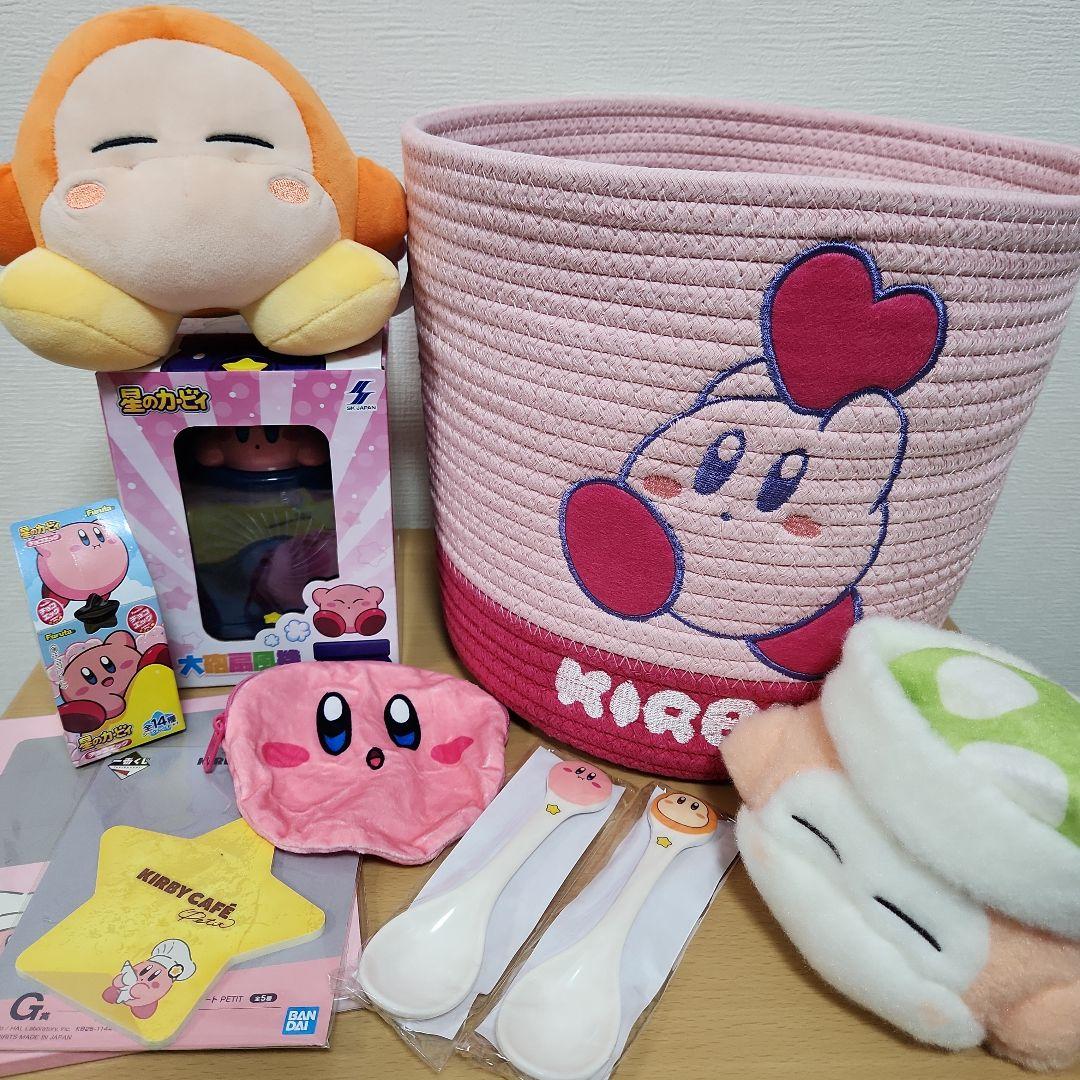 星のカービィ ロープバケット 扇風機 ぬいぐるみマスコット ワドルディ