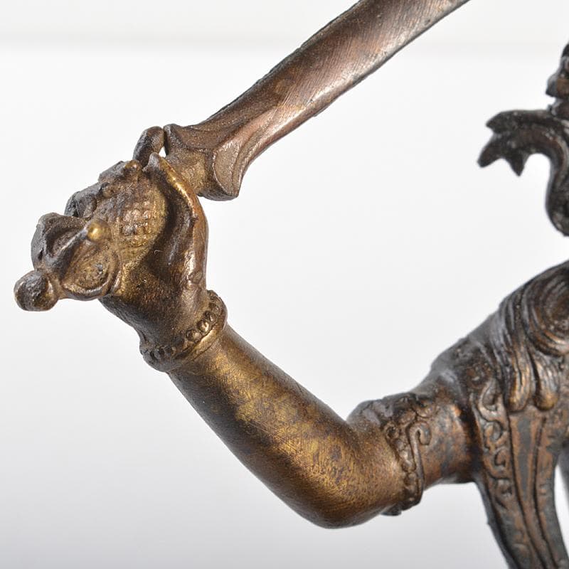 仏教美術 古銅鍍金 チベット仏 仏像 置物 D R6744