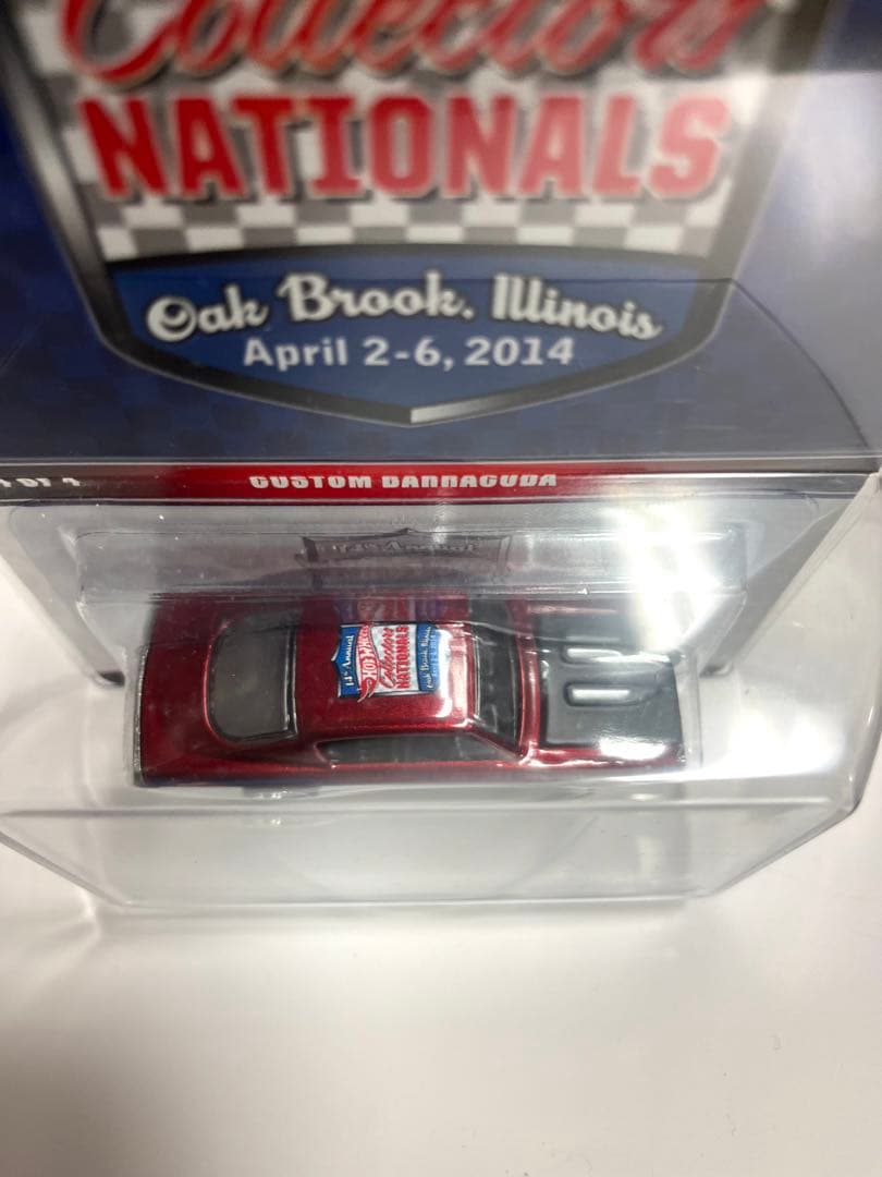 HW コレクターズナショナルズ　1200台限定チケットカー　カスタムバラクーダ