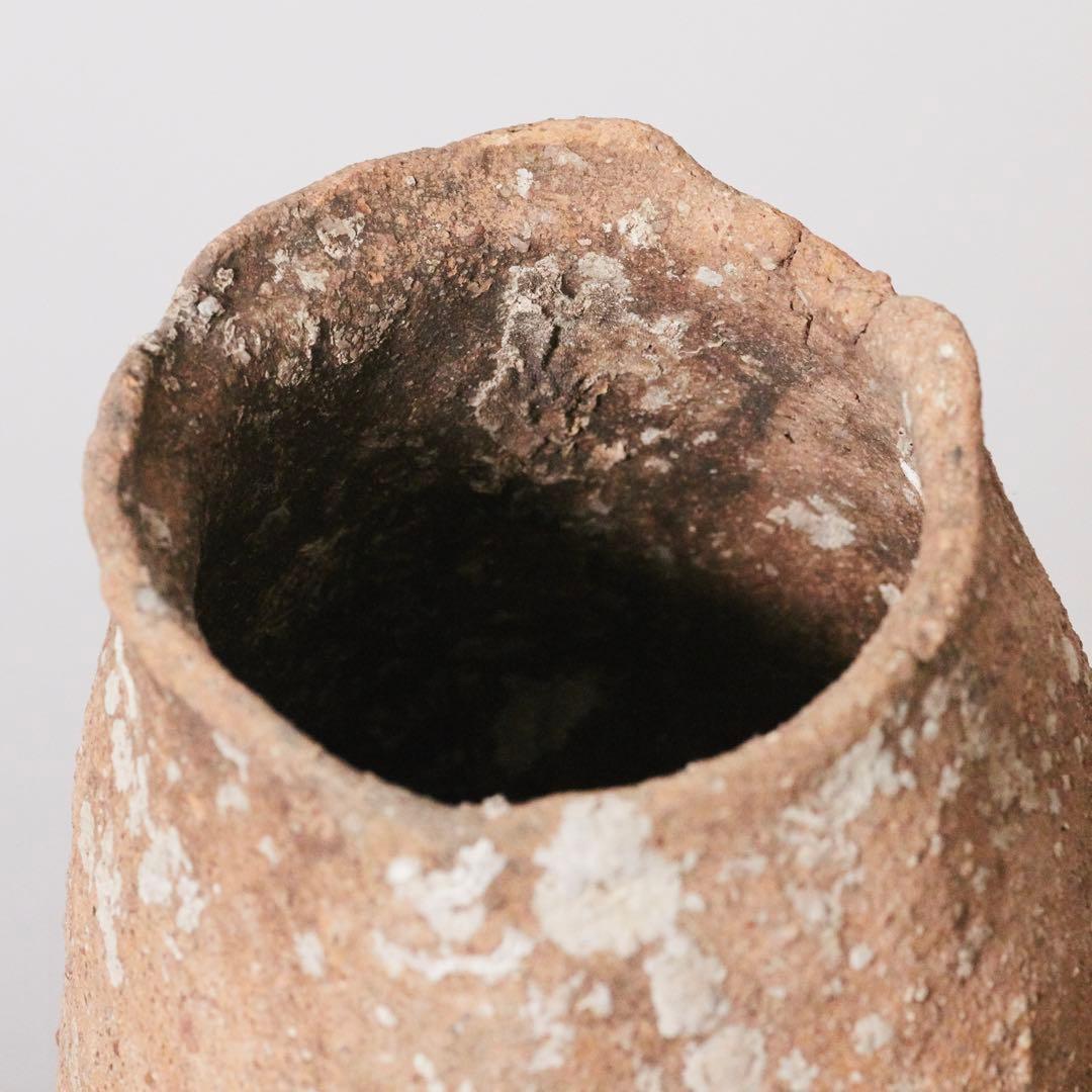 海揚り品 江戸期 古備前 蛸壺・時代壺・花生・掛花生 - メルカリ