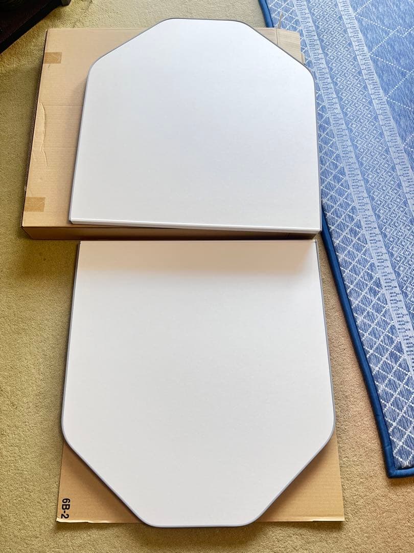 TOTO 風呂 蓋 160クレイドル軽量蓋2枚 EKKS6BKAA22WN