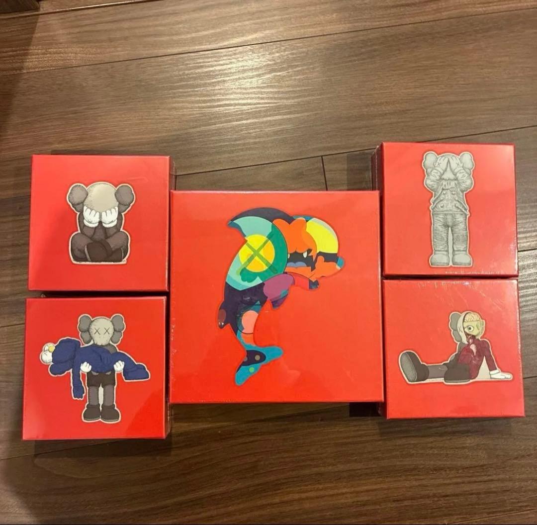 KAWS TOKYO FIRST 100ピース パズル 5点フルセット - メルカリ