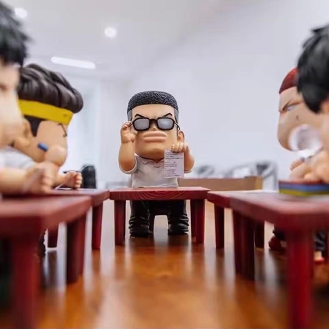 スラムダンク　勉強会　五体　フィギュア