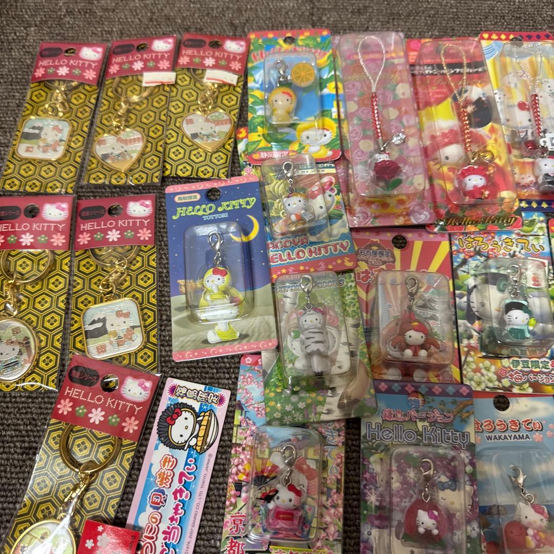 ハローキティ ストラップ キーホルダー 根付け グッズ 36個 まとめ