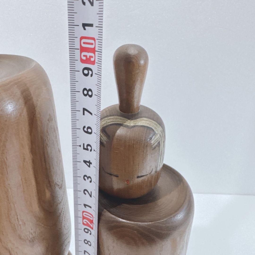 a*o様 文部大臣賞受賞作家 相田晴峰 こけし 虫の声 3体セット