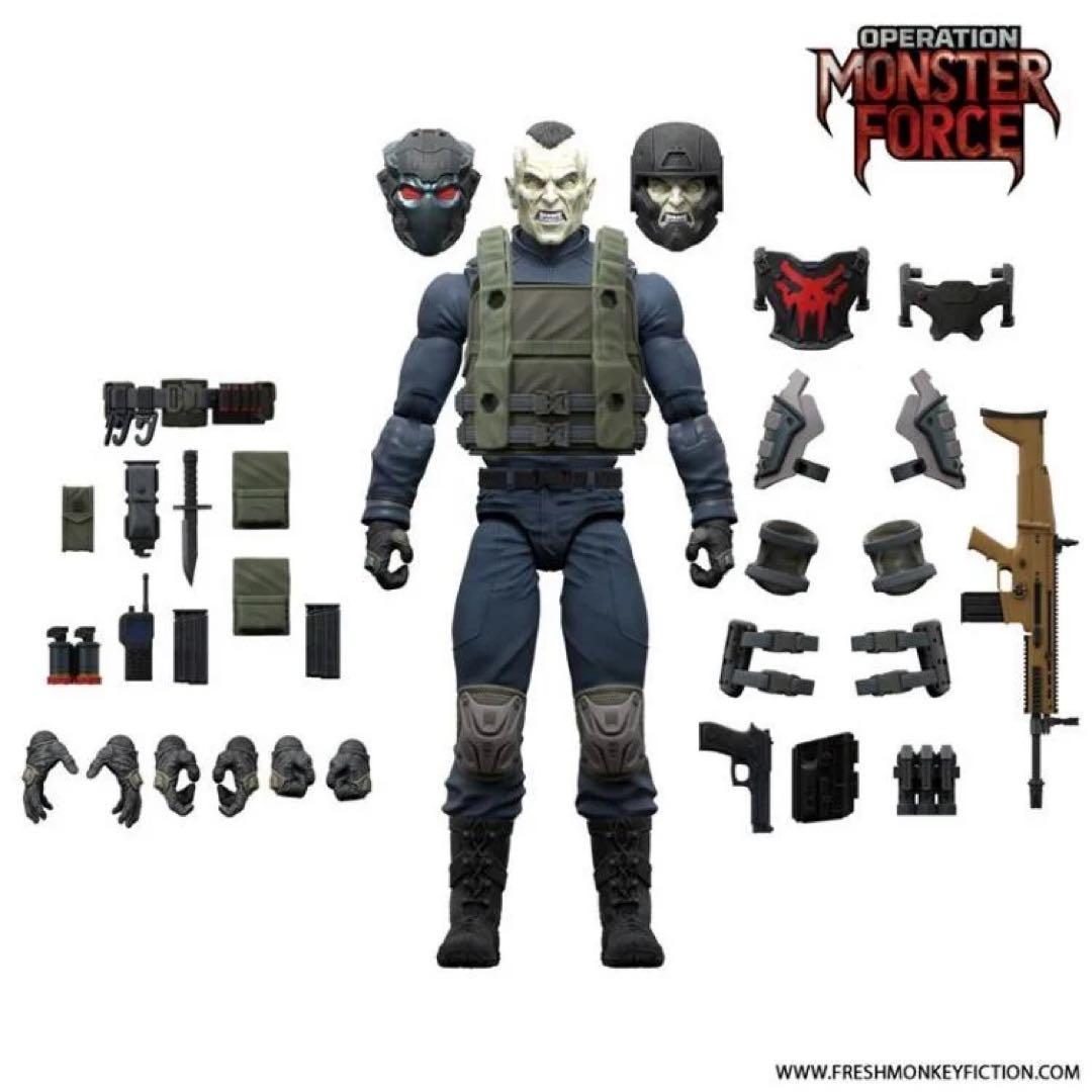 【新品】オペレーション モンスター フォース フィギュア デルタレッド アメトイ