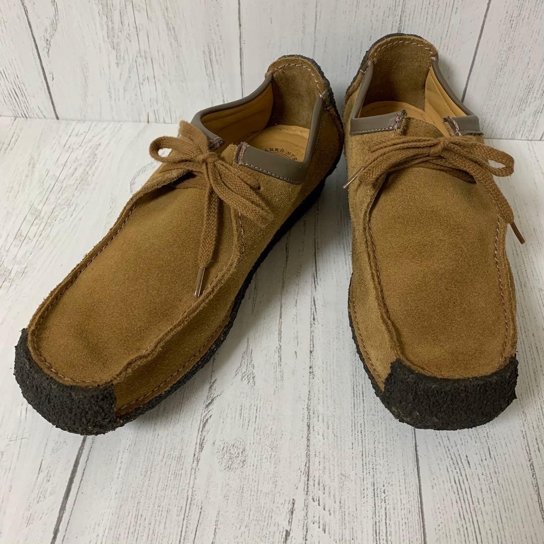 【超美品】 Clarks ナタリー スエード ブラウン オークウッド