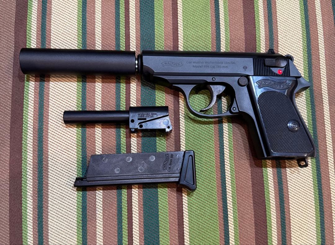 最終値引 マルゼン ワルサーPPK ブラックモデル