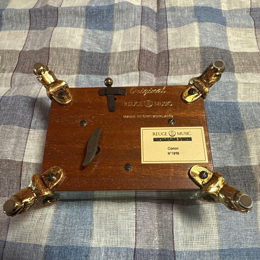 希少【リュージュ 】カノン♡オルゴール36弁REUGE ドルフィン　レバー難