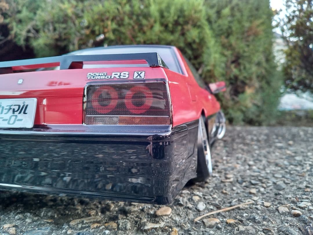 動画有り スカイライン DR30 鉄仮面 フルアクション電飾 2.4Gメカ付き♪