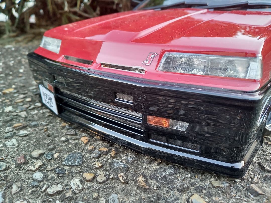 動画有り スカイライン DR30 鉄仮面 フルアクション電飾 2.4Gメカ付き♪