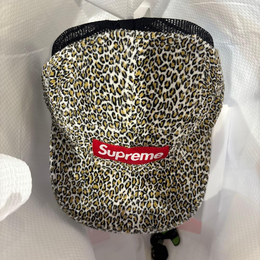スケートボード Supreme Corduroy Camp Cap \"Leopard\"