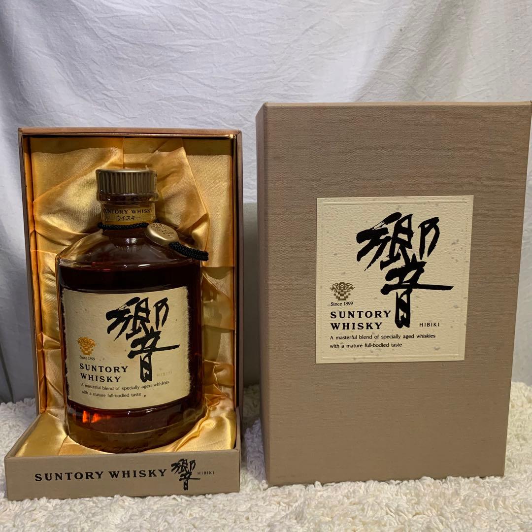 瓶未開封】サントリー響ウイスキー金ラベル金キャップSH-01