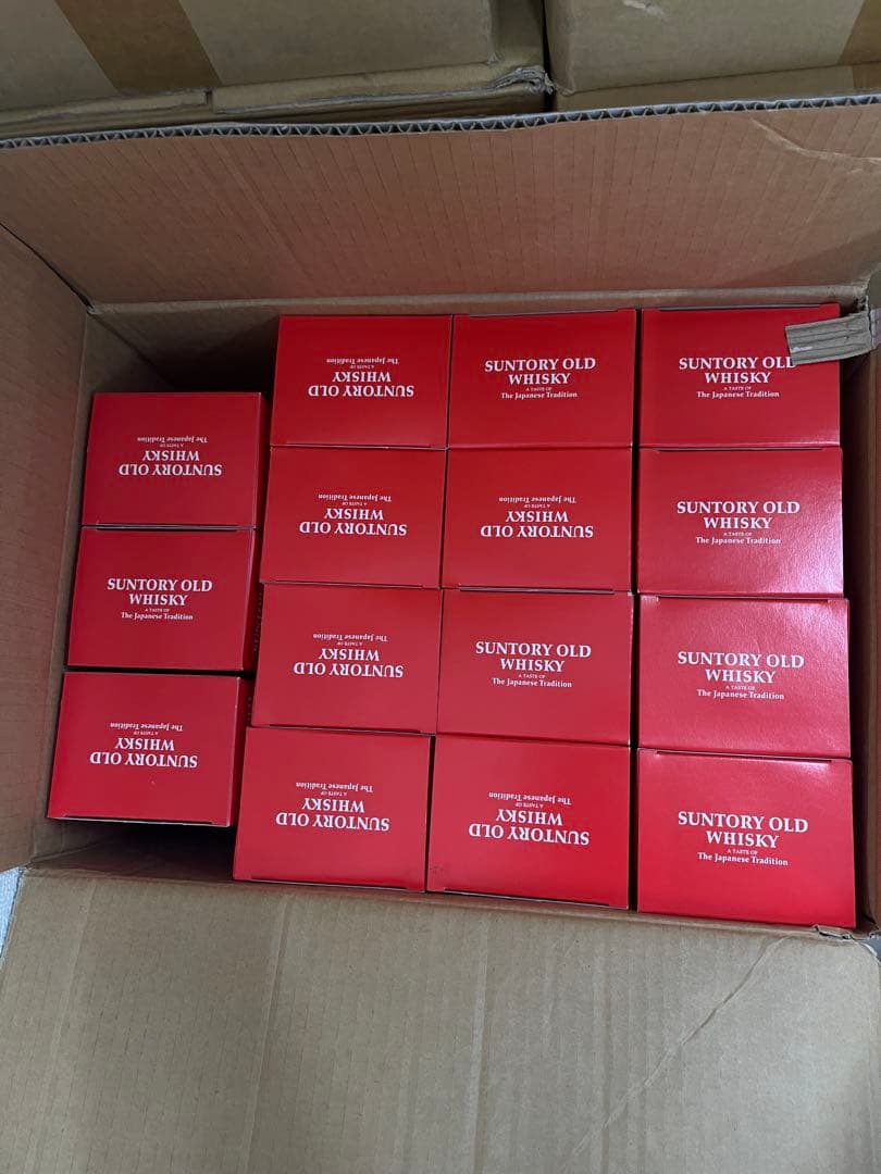《15本セット》サントリーオールド 干支ラベル 2022年 寅歳ラベル43%箱付