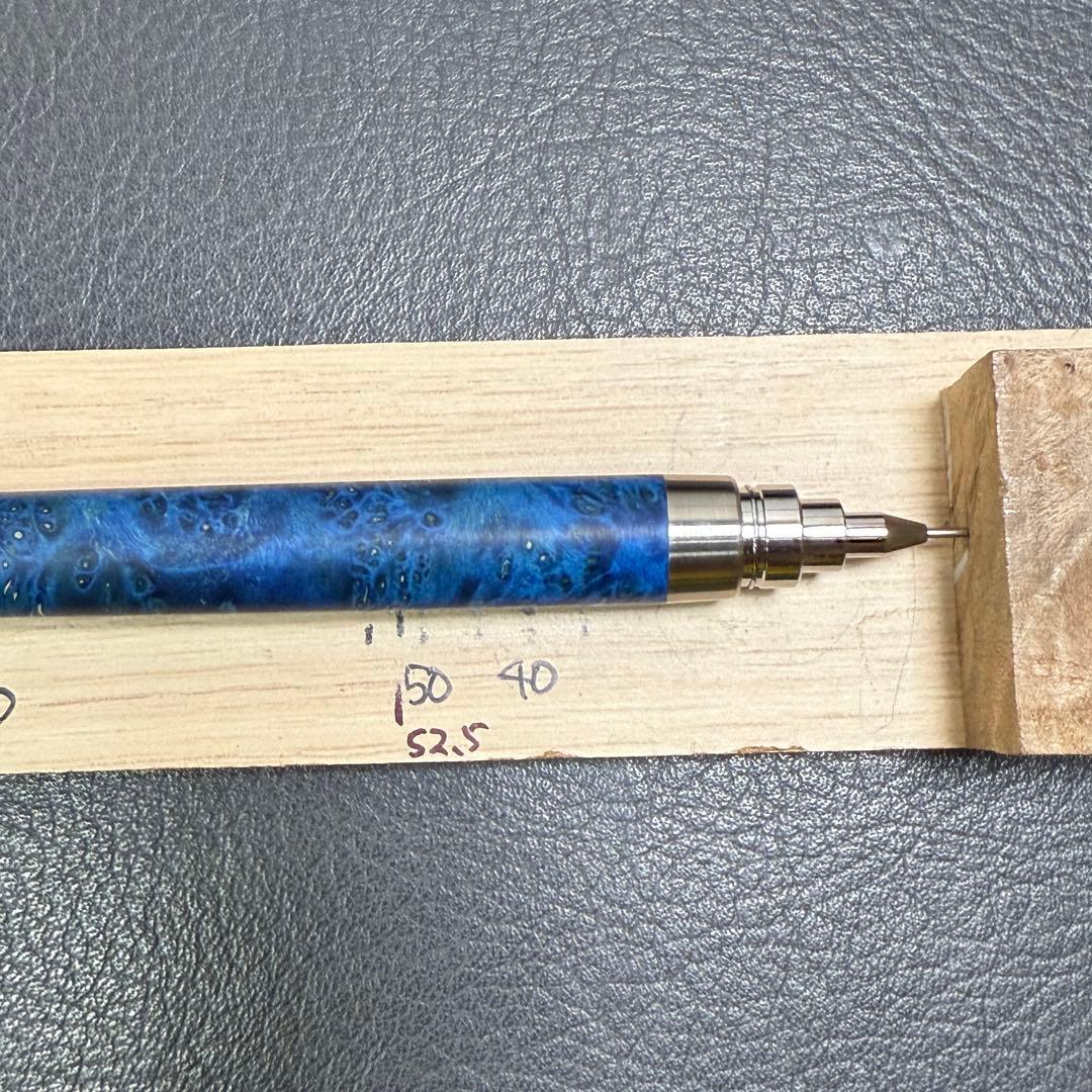 164メープルバールスタビ　木製シャーペン　最強低重心　ステンレス