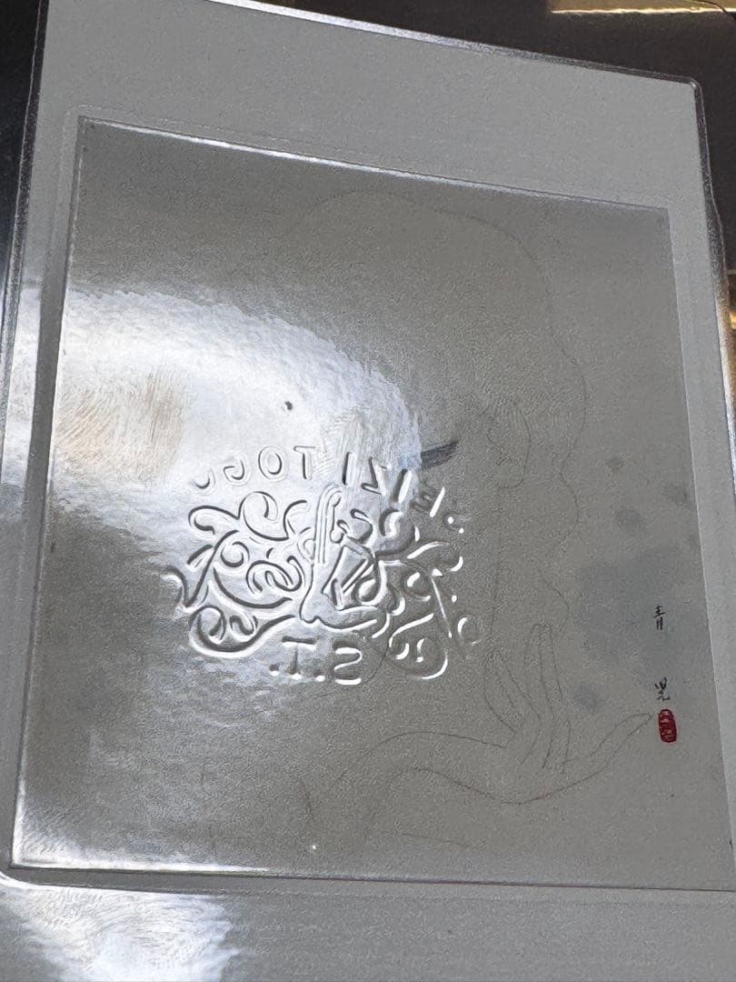 東郷青児 鑑定済婦人像 直筆サイン 印有り 東郷青児鑑定委員会 鑑定証型押し印付