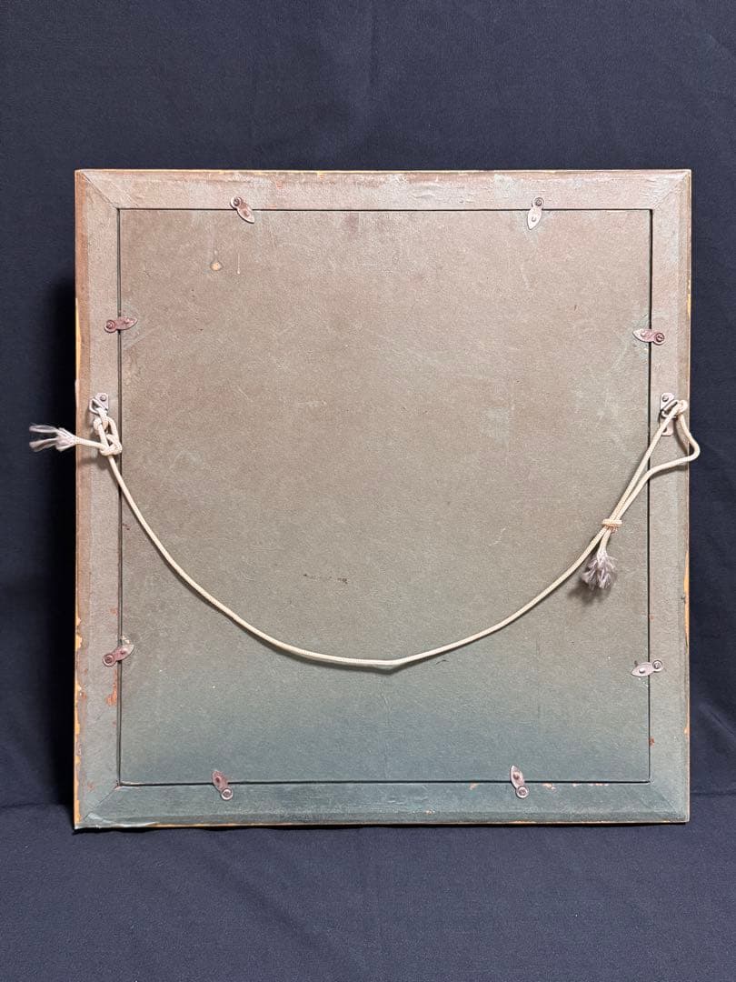 東郷青児 鑑定済婦人像 直筆サイン 印有り 東郷青児鑑定委員会 鑑定証型押し印付