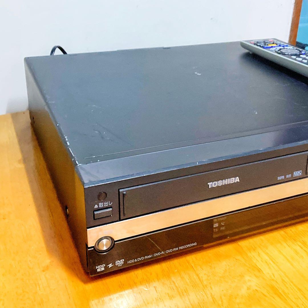 TOSHIBA 東芝　VARDIA HDD搭載DVDビデオ一体型レコーダー
