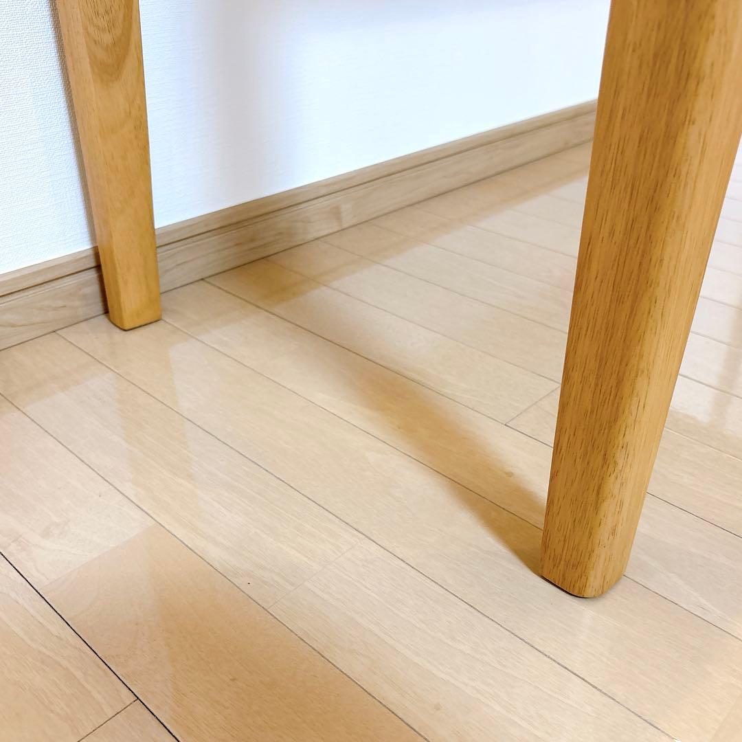 【美品】ベルメゾン パソコンデスク 木製 ナチュラル 学習机 120×50 cm