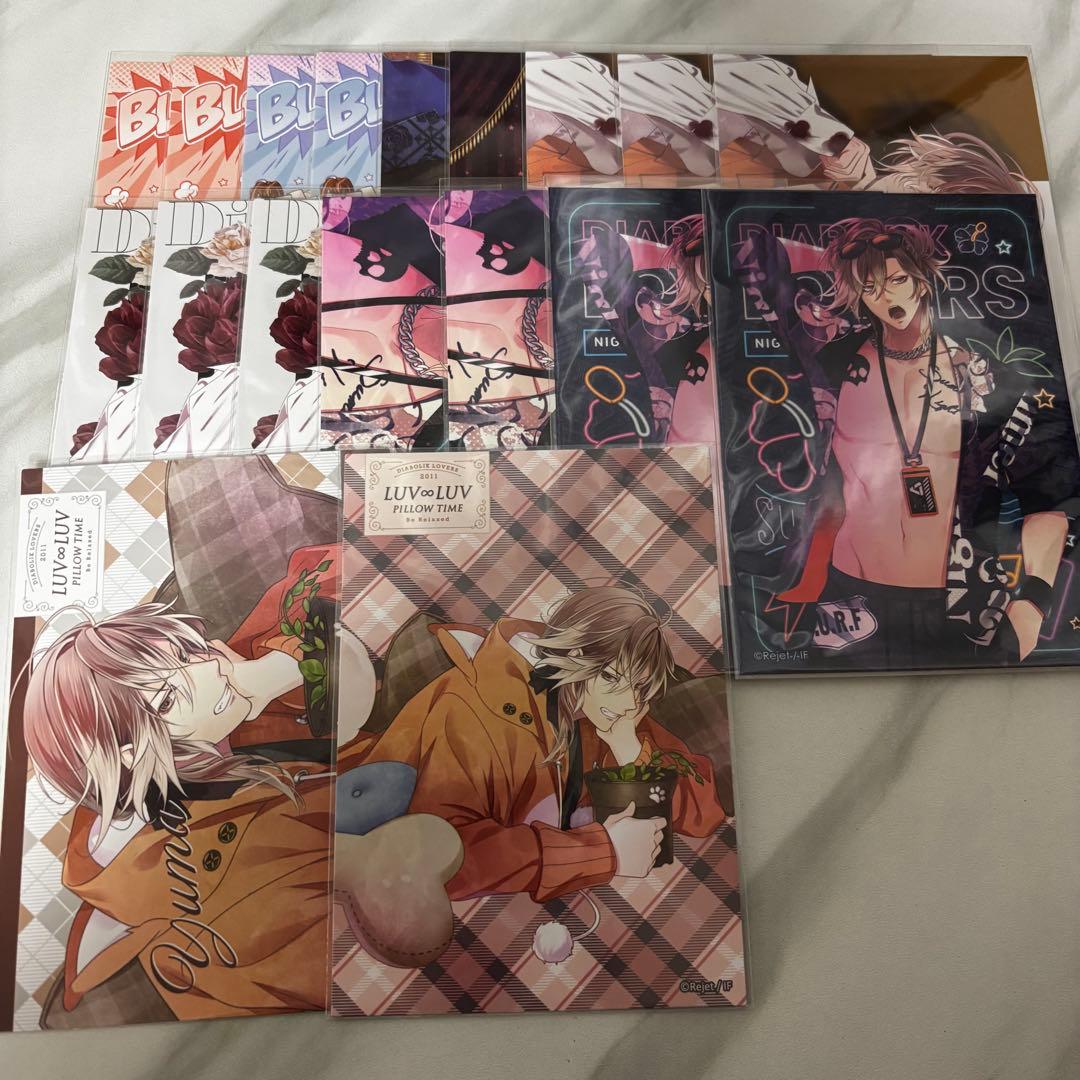 無神ユーマ　まとめ売り　74点　ディアラバ ポラ風ラメカード　缶バッジ