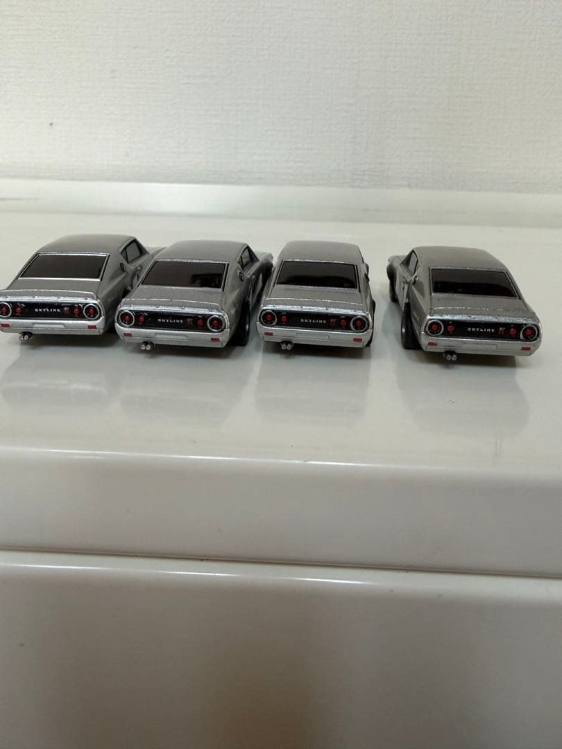 UCC 1/64 日産 スカイライン GT-R GC110 ケンメリ 4台セット