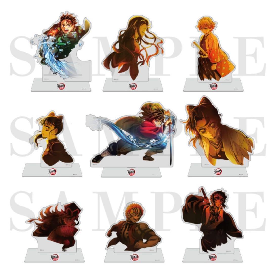【お試し価格】無限城編 キービジュアルアクリルスタンド コンプ 18種 全種 鬼滅の刃 無限城編 キービジュアル アクリルスタンド A B コンプリート