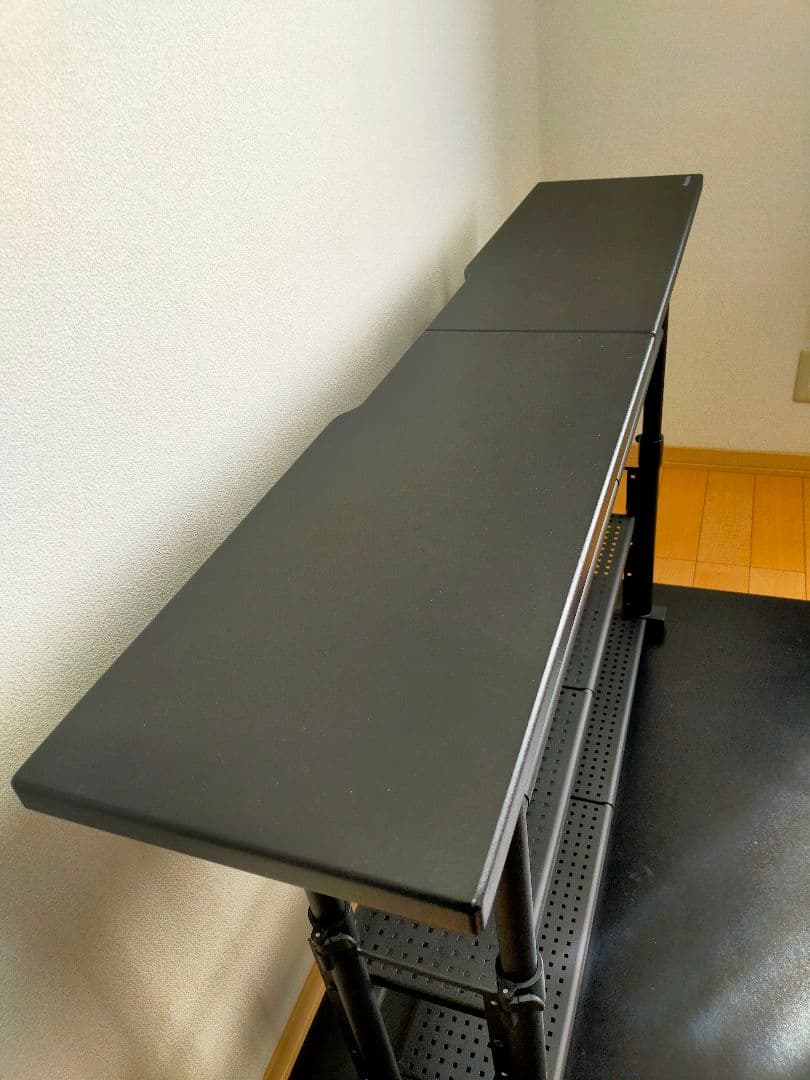 Bauhutte バウヒュッテ エクステンションデスク BHC-1200H-BK