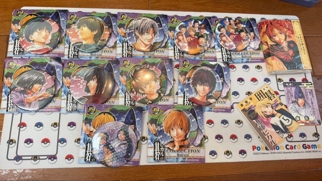 ヒカルの碁展 小畑健展 原画缶バッジ 非売品東京会場限定特典おまけ