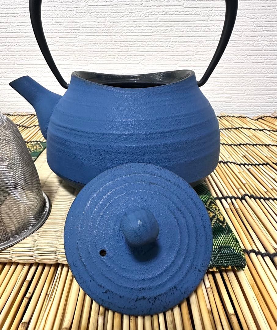 壱鋳堂造 中村義隆デザイン ティーポット 刷毛目0.4リットル