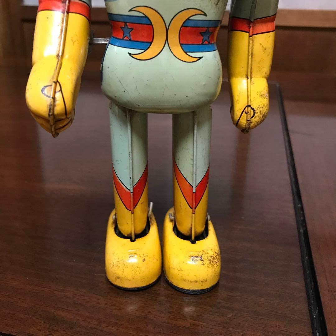 ブルマァク　月光仮面　当時物　ブリキ製　ゼンマイ歩行