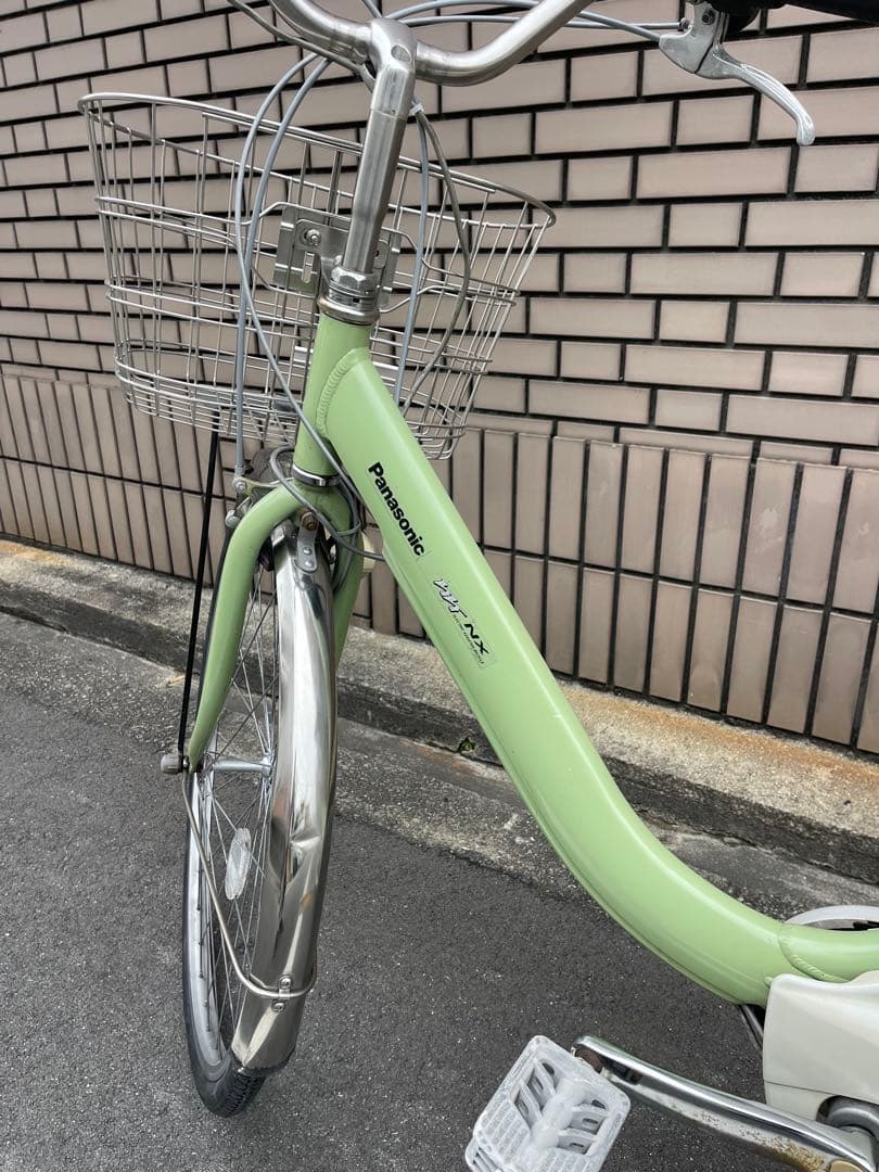 6.6ahパナソニック電動アシスト自転車26インチ