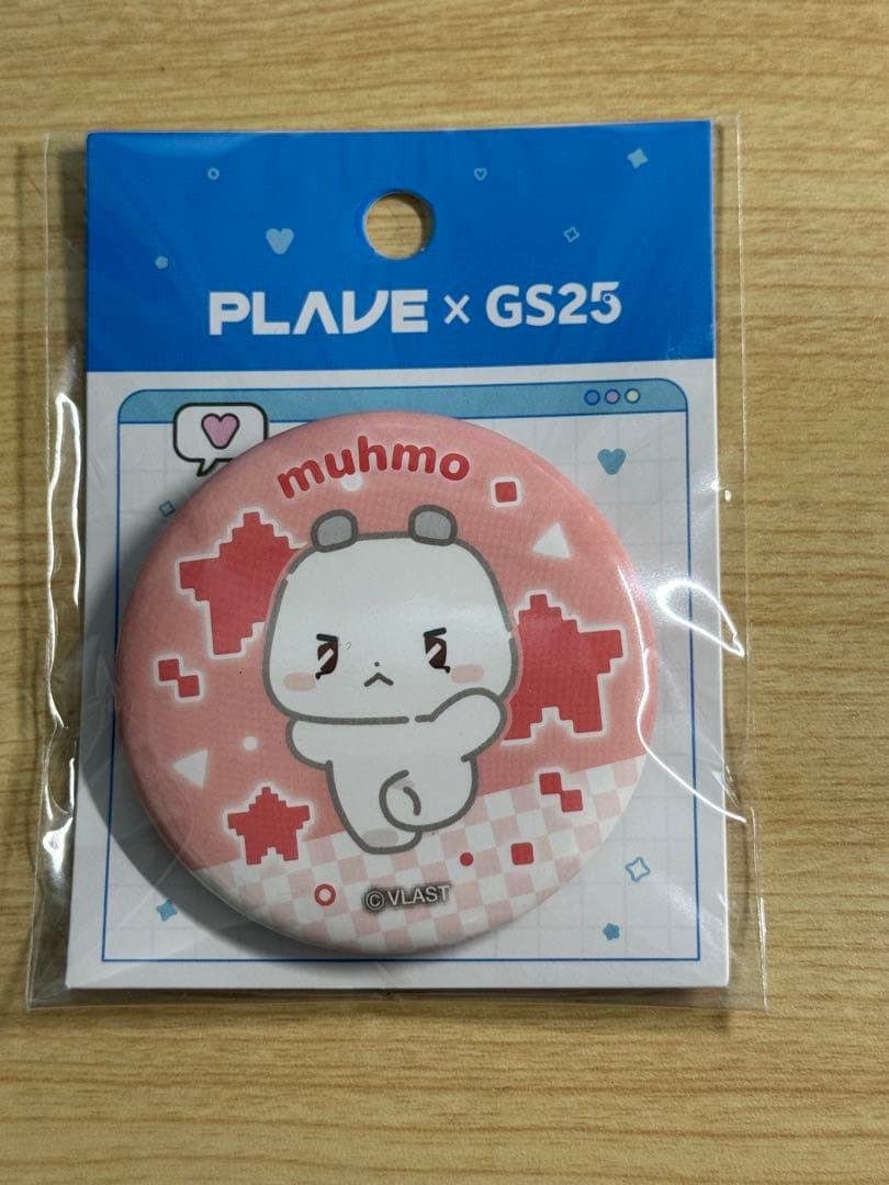 PLAVE GS25 ウノ EUNHO 缶バッジ muhmo 韓国 - メルカリ