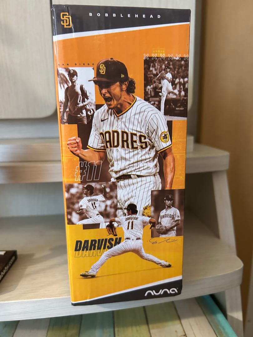 ダルビッシュ 3000奪三振 ボブルヘッド パドレス バブルヘッド 球場限定
