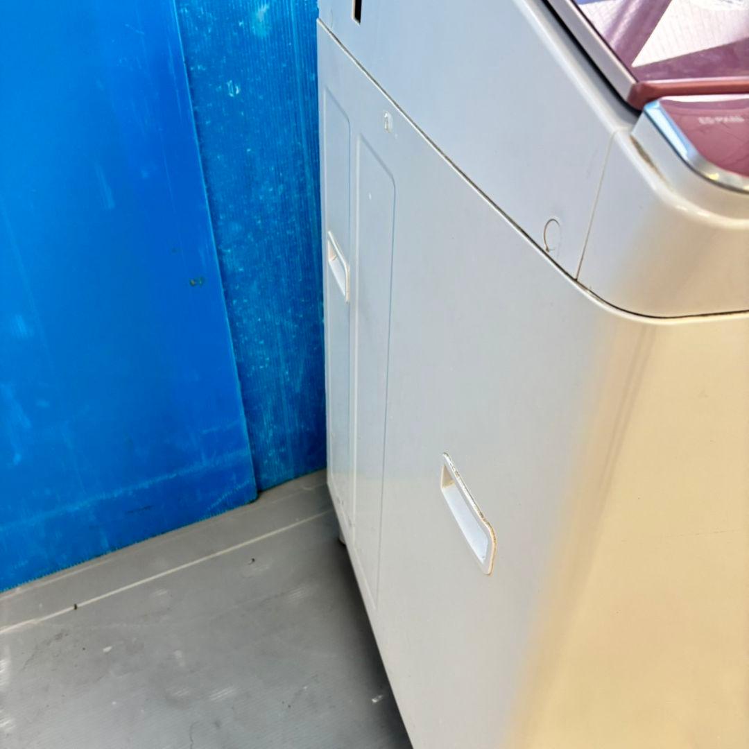 497 SHARP 乾燥付 洗濯機 8/4.5キロ 小型 家庭用 ピンクカラー