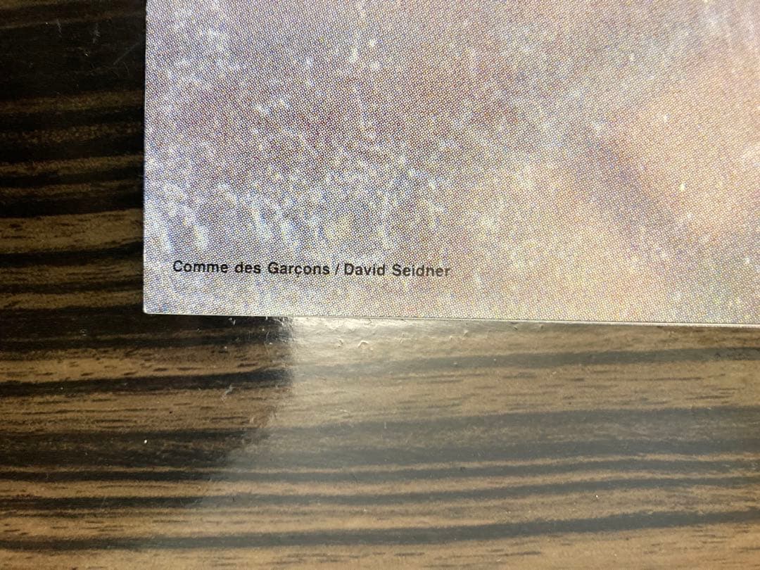 six 1991 コムデギャルソン　comme des garcons 写真集