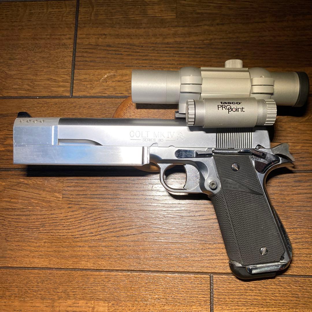 COLT MK IV SERIES 80 ガスガン スコープ付き